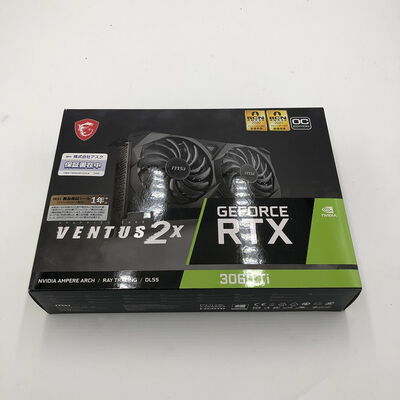 【盛岡都南店】中古  MSI GeForce RTX 3060 Ti VENTUS 2X OC (RTX3060Ti 8GB) 144193 
