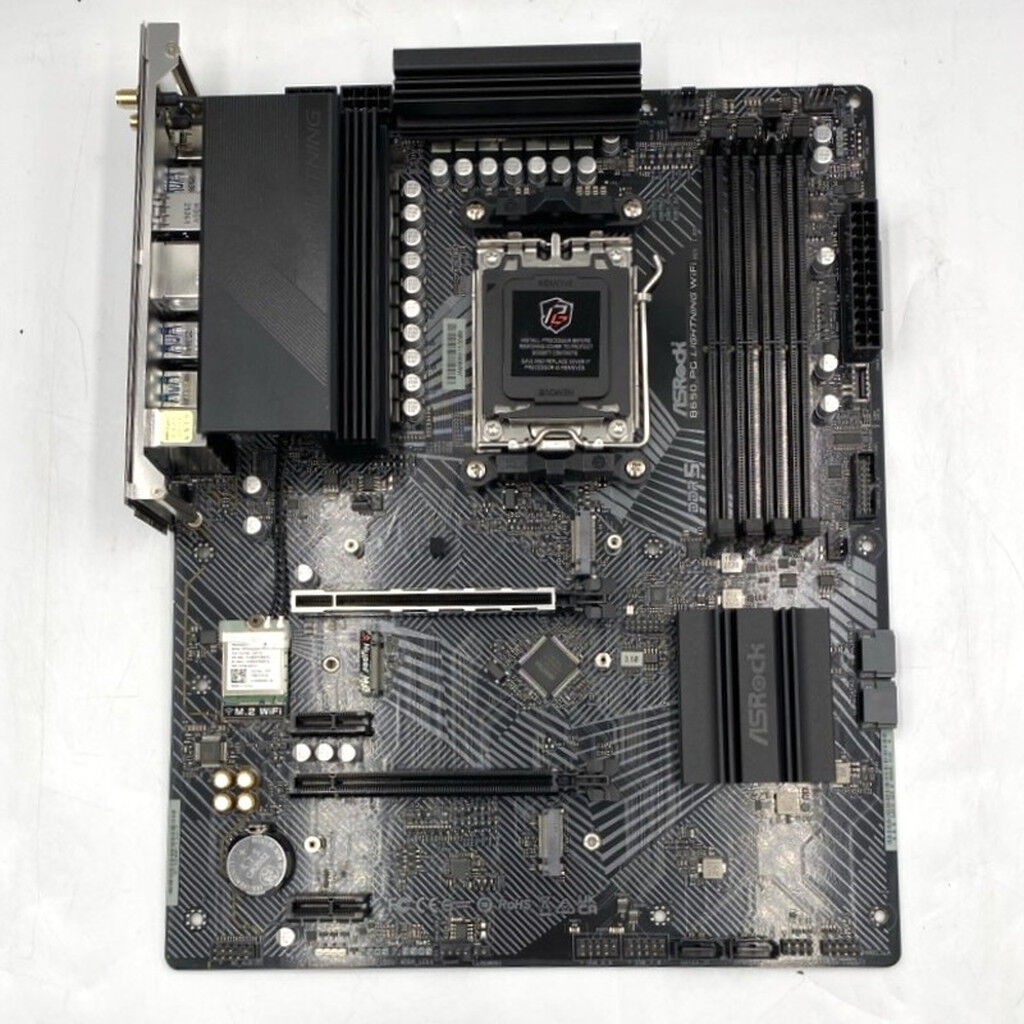 中古 ASRock B650 PG Lightning WiFi (B650 AM5 ATX DDR5) 4510002755