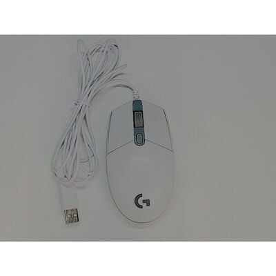 【前橋ｲﾝﾀｰｱｶﾏﾙ店】中古  Logicool G203 LIGHTSYNC Gaming Mouse G203-WH 4540001506 