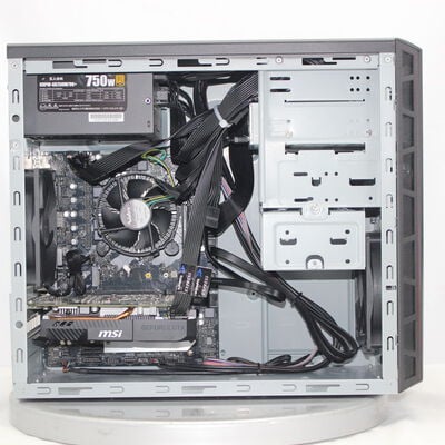 【通販センター】中古  インバースネット FRONTIER(Intel Core i5 10400F/16GB DDR4 (PC4)/SSD500GB/DVDマルチ/NVIDIA GeForce GTX 1660 SUPER 6GB/W11H64 MAR) 199961 