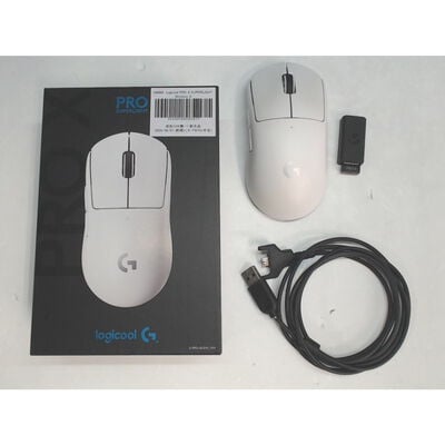 【前橋ｲﾝﾀｰｱｶﾏﾙ店】中古  Logicool PRO X SUPERLIGHT Wireless Gaming Mouse G-PPD-003WL-WH 146966 