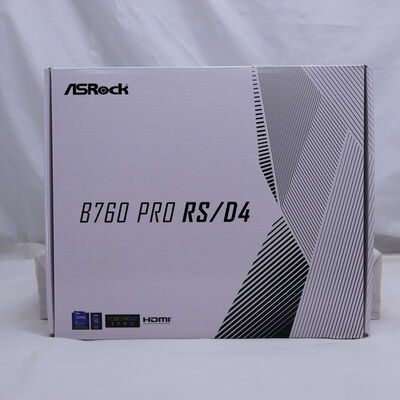 【通販センター】中古  ASRock B760 Pro RS/D4 (B760 1700 ATX DDR4) 167288 