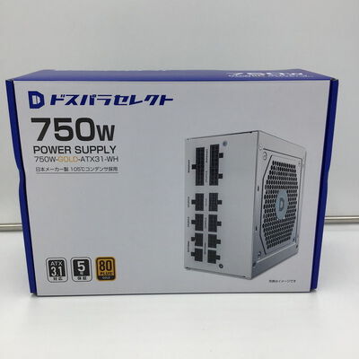 【白山FM松任店】中古  ﾄﾞｽﾊﾟﾗｾﾚｸﾄ 750W-GOLD-ATX31-WH(750W WH ATX3.1) 4950001283 