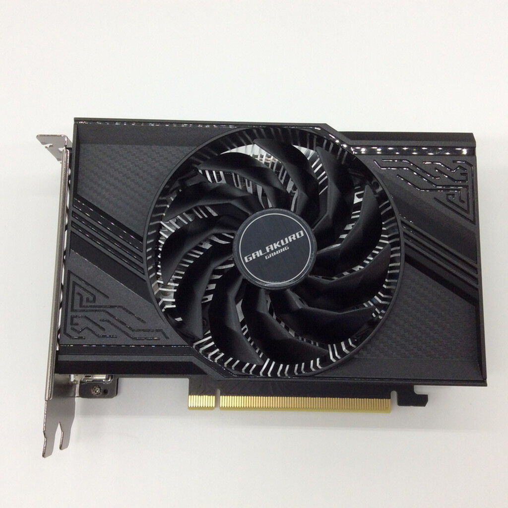 ⭐8㎝CD入手困難⭐GEN もっと楽に 中古 玄人志向 GG-RTX4060-E8GB/SF (RTX4060 8G) 175575