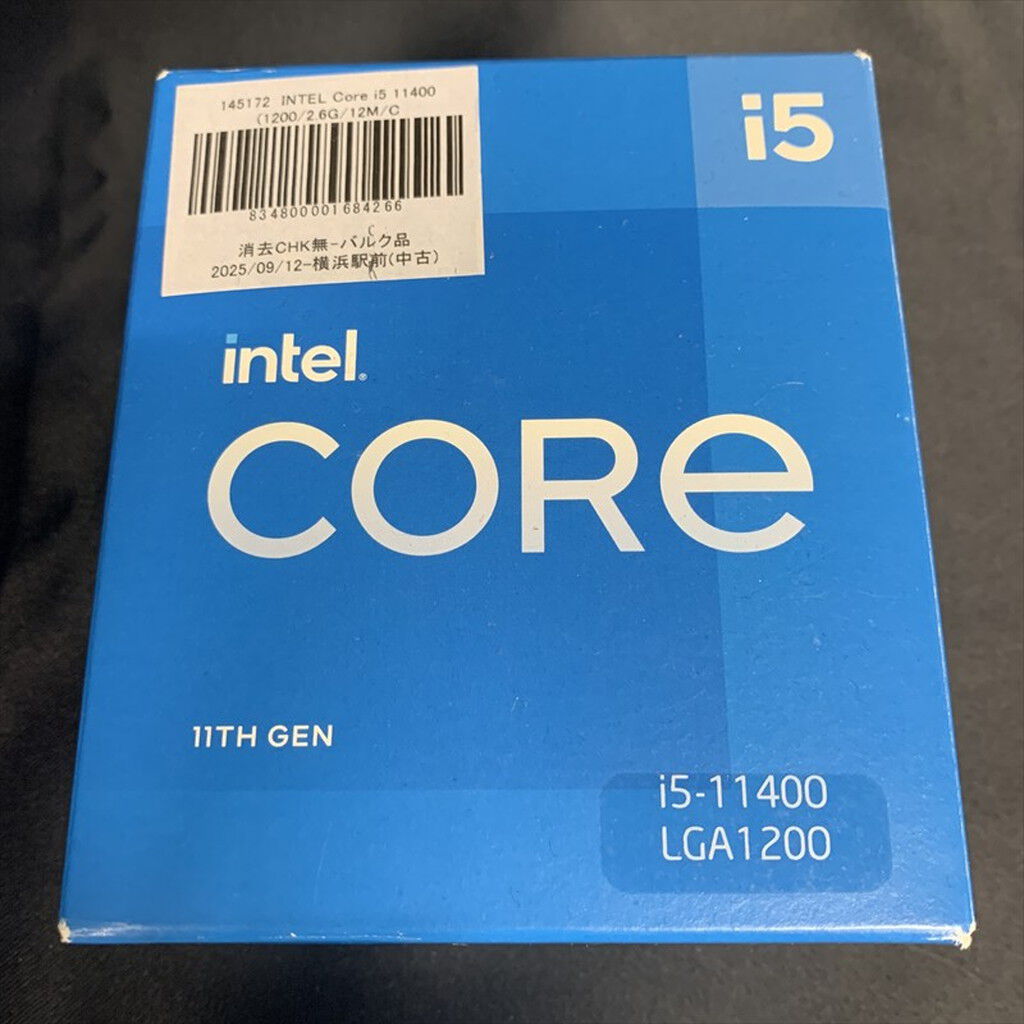 中古 INTEL Core i5 11400 (1200/2.6G/12M/C6/T12) 145172