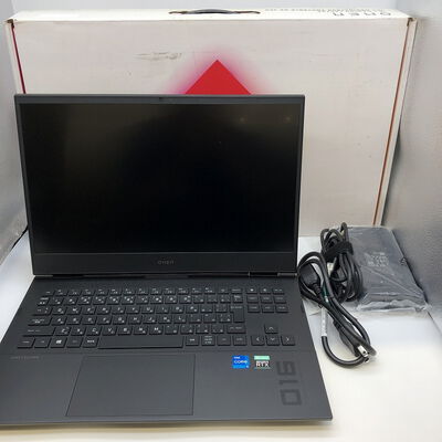 【宇都宮鶴田店】中古  HP OMEN Laptop 16 b0150TX(Intel Core i5 11400H/8GB/SSD512GB/なし/NVIDIA GeForce RTX 3060 6GB Laptop GPU/16.1/1920x1080/Wi-Fi/W11H64 MAR) 180641 
