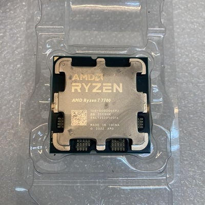 【京都店】中古  AMD Ryzen 7 7700 (AM5/3.8GHz/40M/C8/T16/65W) 1460024624 