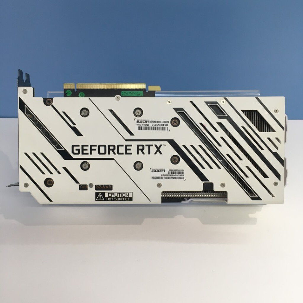 中古 【LHR版】玄人志向 GK-RTX3060Ti-E8GB/WHITE/LHR (3060Ti 8GB