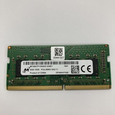 【神戸・三宮店】中古  PC4-21300 8GB ノート用 150695 