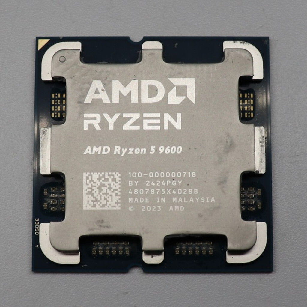 新品未使用 Ryzen 5 9600 Zen5採用の「Ryzen 5 9600」が発売、シリーズ最下位モデルでCPU