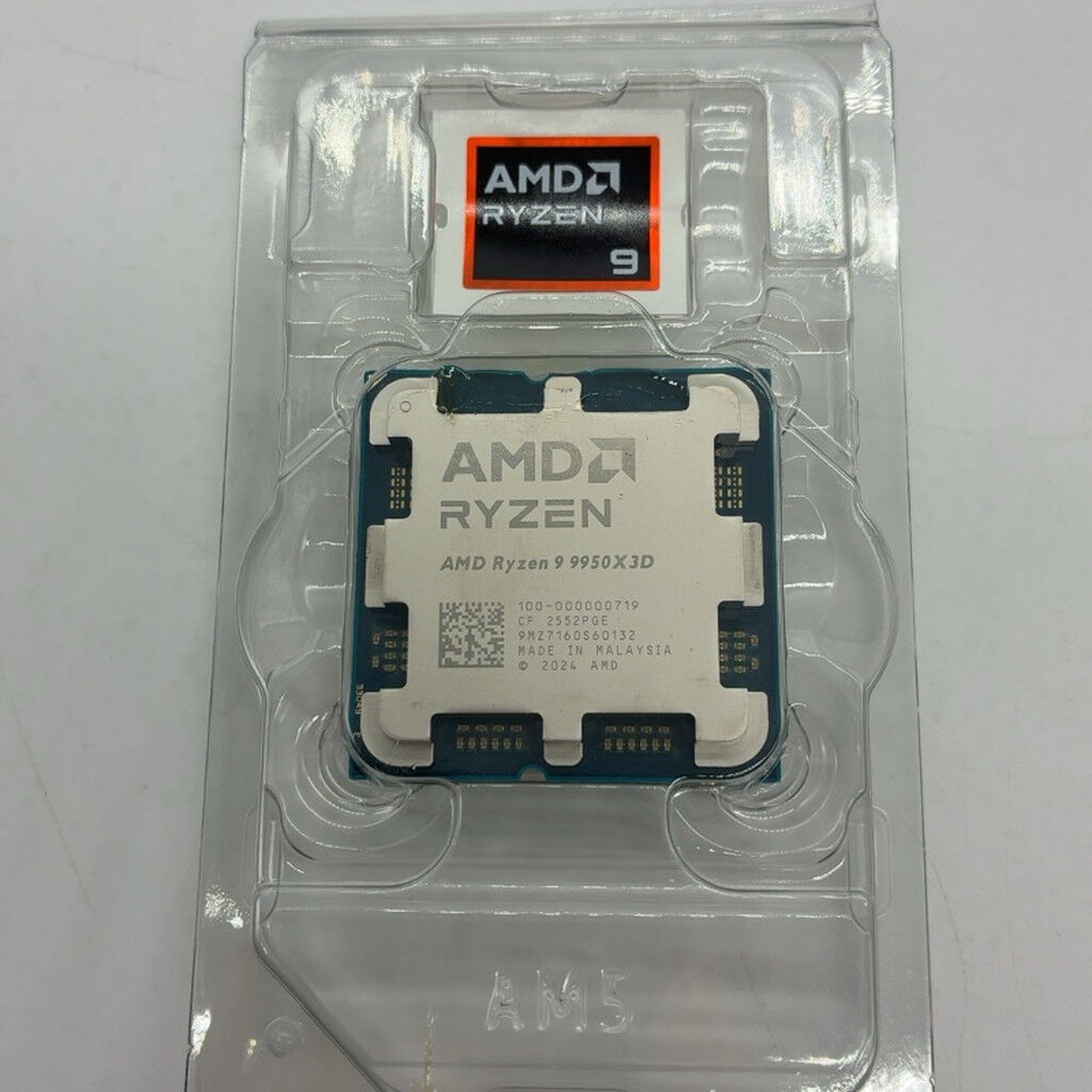 中古 AMD Ryzen 9 9950X3D (AM5/4.3GHz/144M/C16/T32/170W) 177127