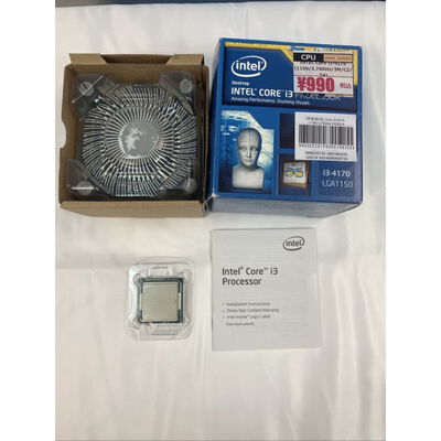 【仙台店】中古  INTEL Core i3-4170 (1150/3.70GHz/3M/C2/T4) 128374 