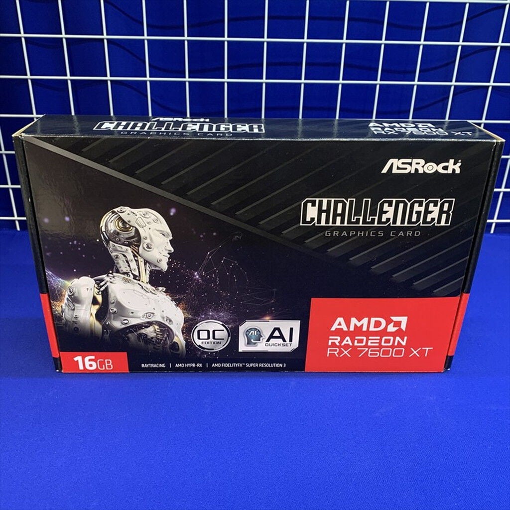 中古 ASRock RX7600XT CL 16GO(RX7600XT Challenger OC 16GB) 166368
