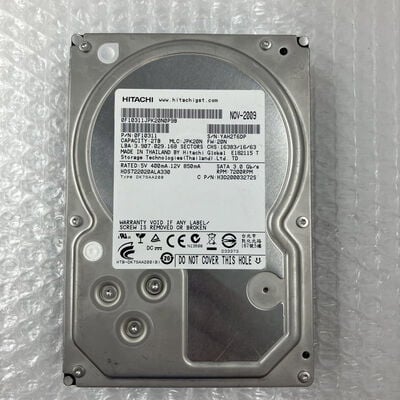 【秋葉原本店】中古  各社 3.5インチ HDD 2TB SATA （デスクトップ用） 121849 