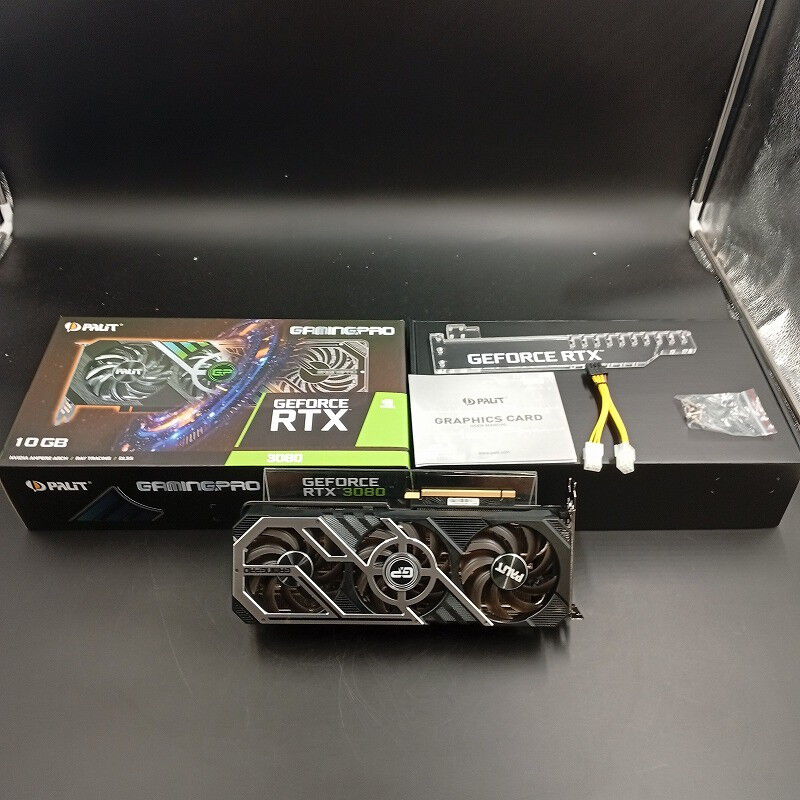 中古 Palit GeForce RTX 3080 GamingPro NED3080019IA-132AA