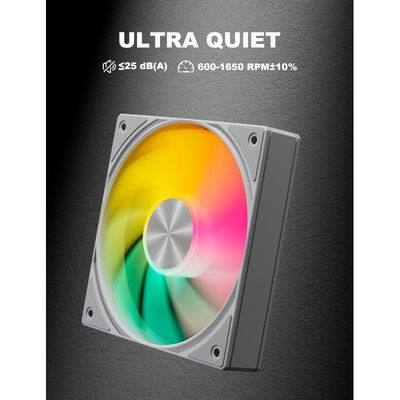 upHere  U3 ARGB U3TC1 (120mm ホワイト) 