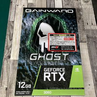 中古  GAINWARD GeForce RTX3060 Ghost NE63060019K9-190AU-G 3320004817 