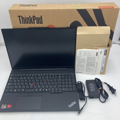 【白山FM松任店】中古  Lenovo ThinkPad E16 Gen 2 AMD (AMD Ryzen5 7535U 2.9GHz/16GB/SSD256GB/-/オンボード/16/1920x1200/Wi-Fi/WEBCAM/W11P64) 176149 