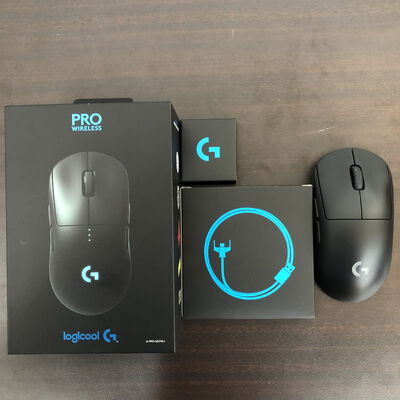 【福山ココローズ店】中古  Logicool PRO LIGHTSPEED Wireless Gaming Mouse G-PPD-002WLr 5090000816 