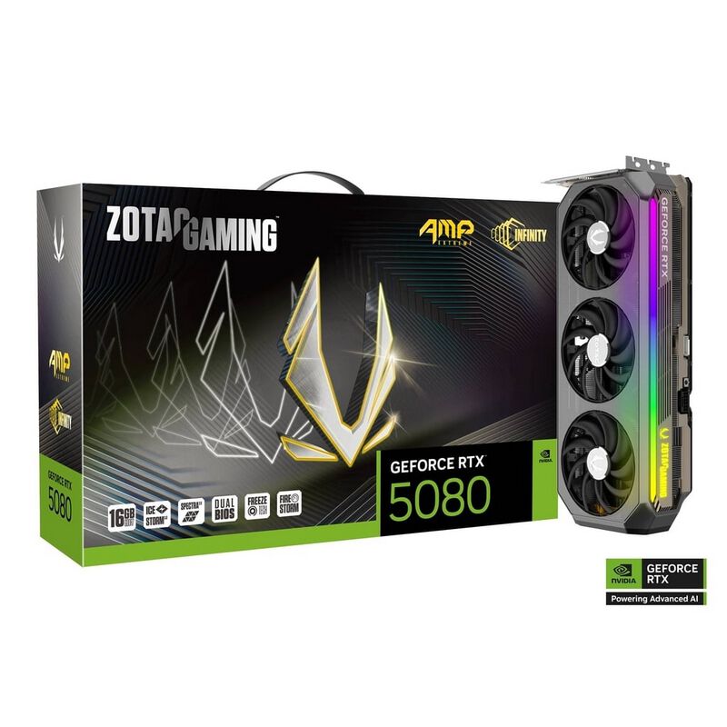 ZOTAC ZT-B50800B-10P (ZOTAC GAMING GeForce RTX 5080 AMP Extreme