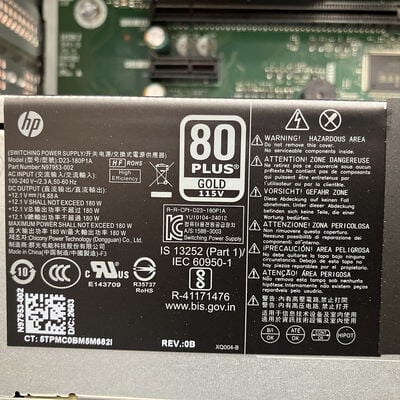 【富士青葉店】中古  HP ProDesk 2 SFF G1i(i5 14400/8GB/SSD256GB/W11P) 5070002335 