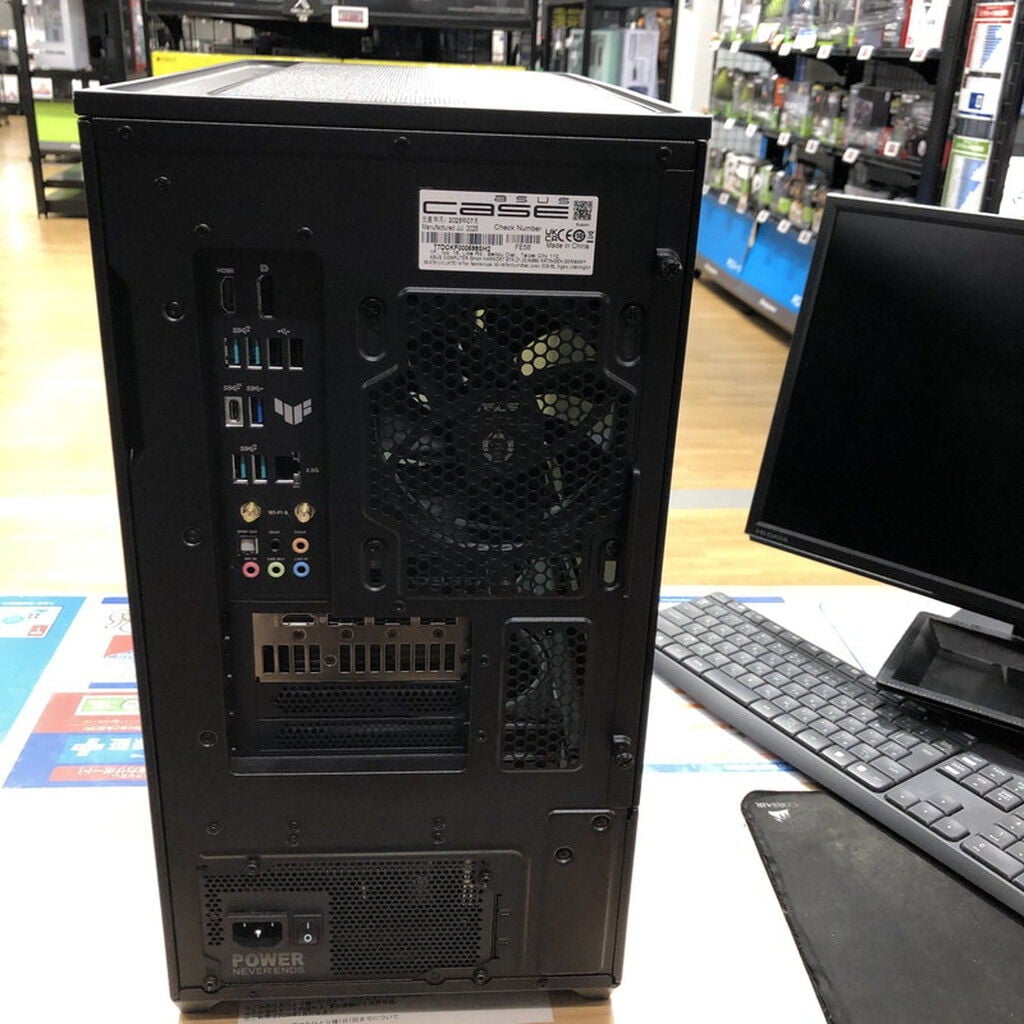 中古 自作PC(i7 14700K/64GB/SSD1TB/RTX5070/W11H) 5160000783