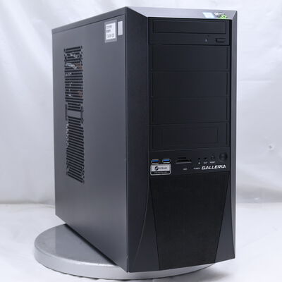 【通販センター】中古  THIRDWAVE GALLERIA KT(Intel Core i7 9700/16GB DDR4 (PC4)/SSD500GB/DVDマルチ/NVIDIA GeForce GTX 1660 Ti 6GB/W11H64 MAR) 203747 