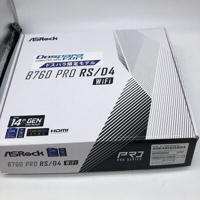 【宇都宮鶴田店】中古  ASRock B760 Pro RS/D4 WiFi (B760 1700 ATX DDR4) 3400008690 