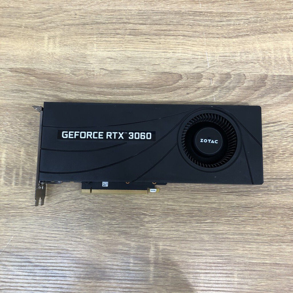 中古 ZOTAC ZT-A30600A-10B (RTX3060 12GB)_ 187857 （323993