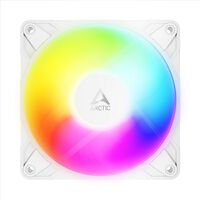 ARCTIC  P12 Pro Reverse A-RGB (White) ACFAN00325A (120mm ARGB ホワイト リバースファン) 
