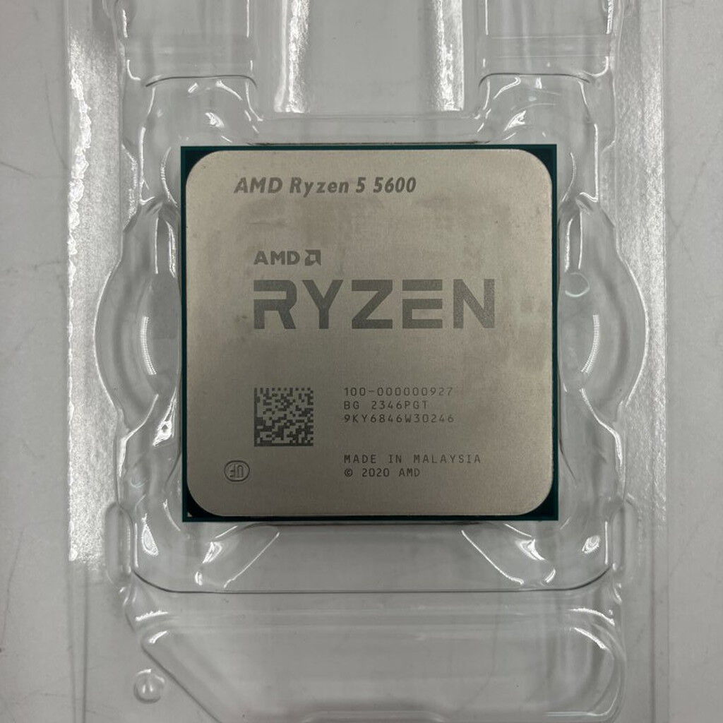 中古 AMD Ryzen 5 5600 (AM4/3.6GHz/35M/C6/T12/65W) 150183 （364631