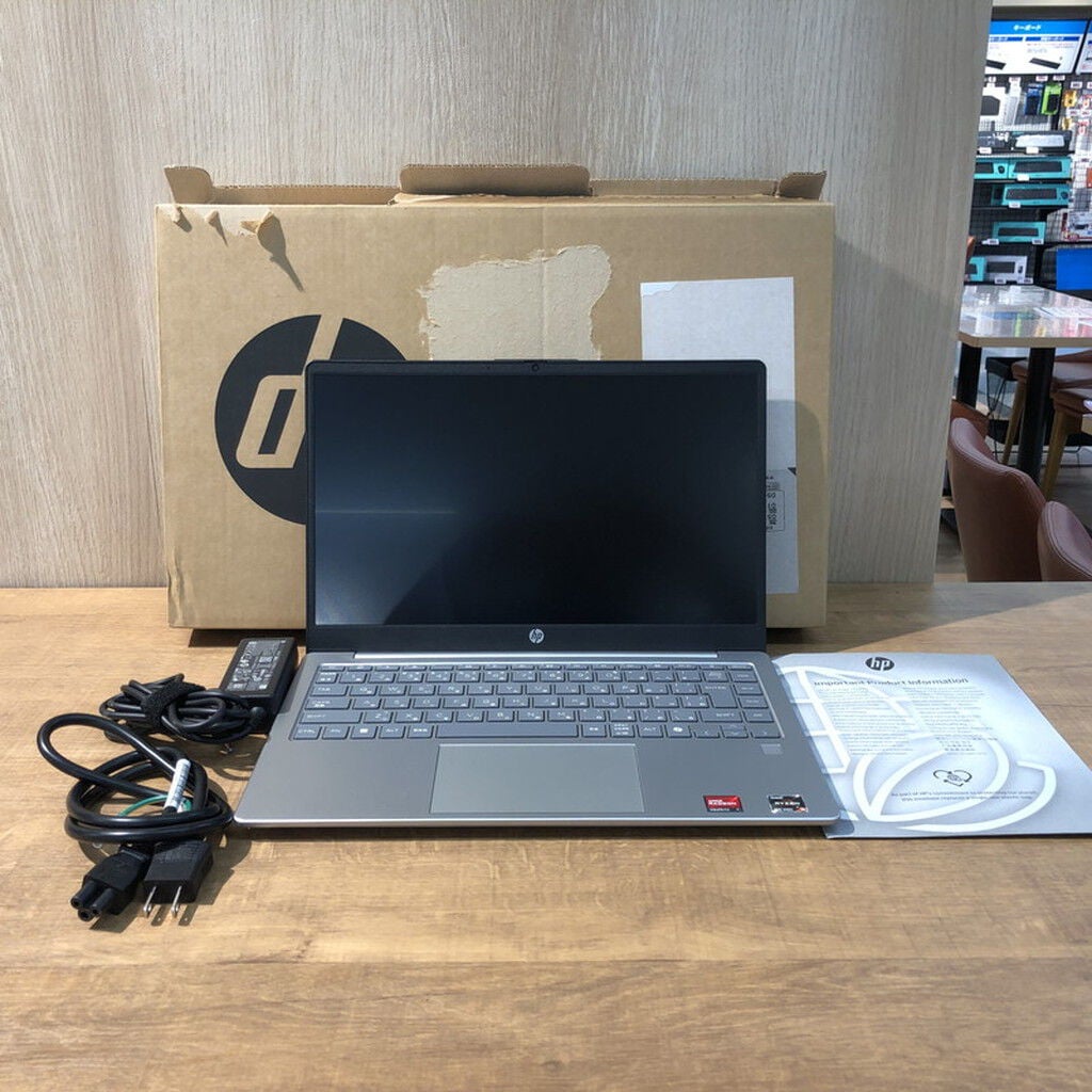 中古 HP Laptop 14-em0200AU（Ryzen5 7530U/16GB/512GB/なし/オン