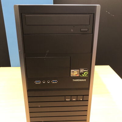 【甲府飯田店】中古  THIRDWAVE Lightning AT5 (Ryzen 5 3500/16GB/SSD500GB/HDD1TB/GTX1660 SUPER/W11H) 4720003067 