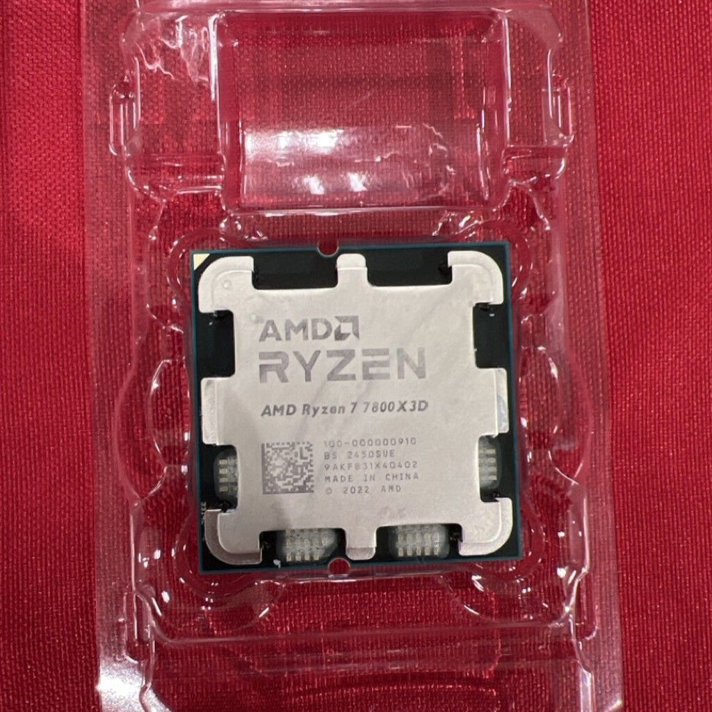 中古 AMD Ryzen 7 7800X3D (AM5/4.2/104M/C8/T16/120W) 1460024276