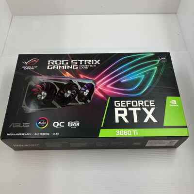 【秋葉原本店】中古  ASUS ROG-STRIX-RTX3060TI-O8G-V2-GAMING (RTX3060Ti 8GB) 175525 