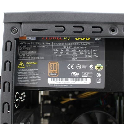 【通販センター】中古  THIRDWAVE GALLERIA KTM(Intel Core i5 8500/16GB DDR4 (PC4)/SSD500GB/DVDマルチ/NVIDIA GeForce GTX 1060 6GB/W11H64 MAR) 191926 