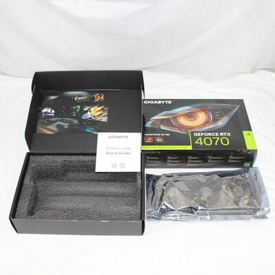 【通販センター】中古  GIGABYTE GV-N4070WF3OC-12GD（RTX4070 12GB） 3480035036 