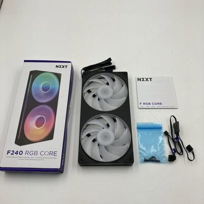 【なんば店】中古  NZXT RF-U24HF-B1(F240 RGB CORE BK 240mm PWM RGB) 3280023830 