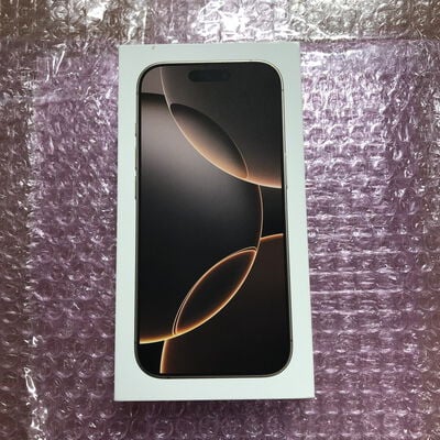 【宮崎恒久店】中古  【国内版SIMフリー】Apple iPhone16 Pro 512GB デザートチタニウム MYN63J/A 170314 