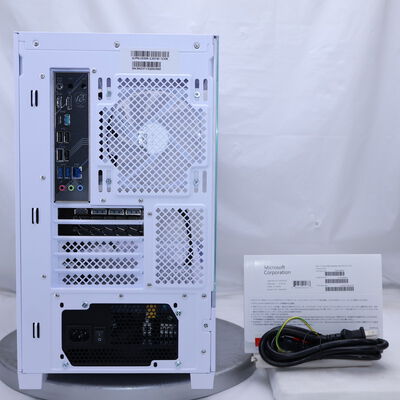 【通販センター】中古  デスクトップPC SURUGA 7000GC(AMD Ryzen 5 7500F/32GB/SSD1TB/なし/NVIDIA GeForce RTX5060 8G/W11H64)ホワイト 189478 