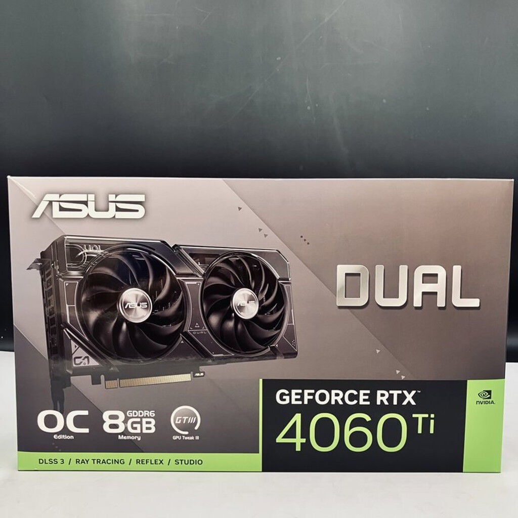 中古 ASUS DUAL-RTX4060TI-O8G (RTX4060Ti 8GB) 158564 （394878