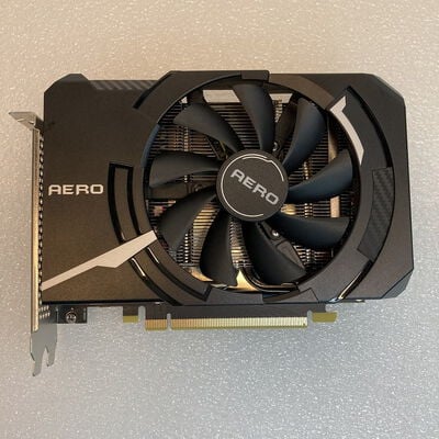 【京都店】中古  MSI GeForce RTX 3060 AERO ITX 12G OC (RTX3060 12GB) 3180006714 