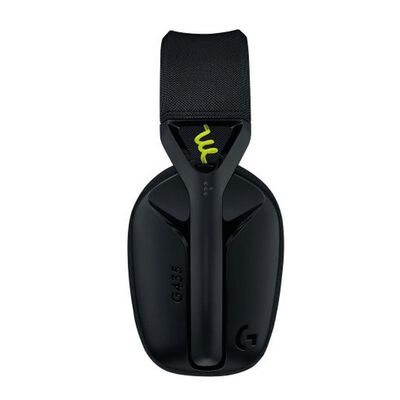 Logicool  G435 LIGHTSPEED Wireless Gaming Headset G435BK (ブラック&ネオンイエロー) 