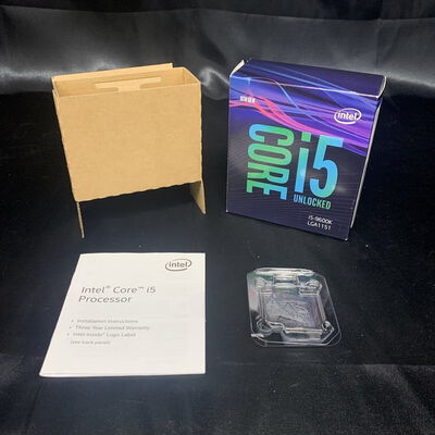 【横浜駅前店】中古  INTEL Core i5-9600K (1151/3.70GHz/9M/C6/T6) 138480 