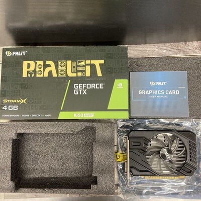 【広島店】中古  Palit Geforce GTX1650 SUPER StormX NE6165S018G1-166F (GTX1650 SUPER 4GB) 141892 