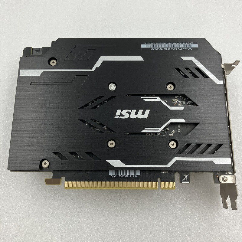 中古 MSI GeForce RTX 2060 AERO ITX 6G OC 3290006678