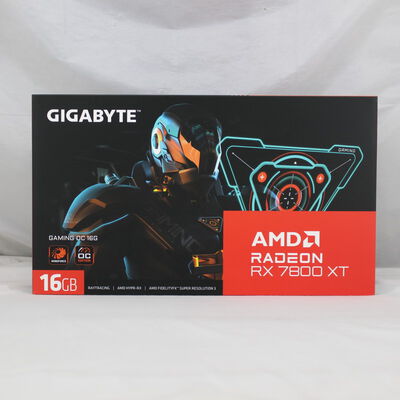 【通販センター】中古  GIGABYTE GV-R78XTGAMING OC-16GD（RX7800XT 16GB） 3480034539 
