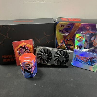 【大宮店】中古  ZOTAC GAMING GeForce RTX 4060 8GB OC SPIDER-MAN　Across the Spider-Verse Bundle 1250007424 