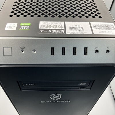 【町田店】中古  GALLERIA XA7C-R70S 3330003542 