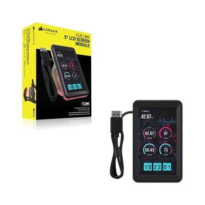 Corsair  iCUE LINK 5" LCD Screen Module Black CW-9061043-WW (ブラック) 